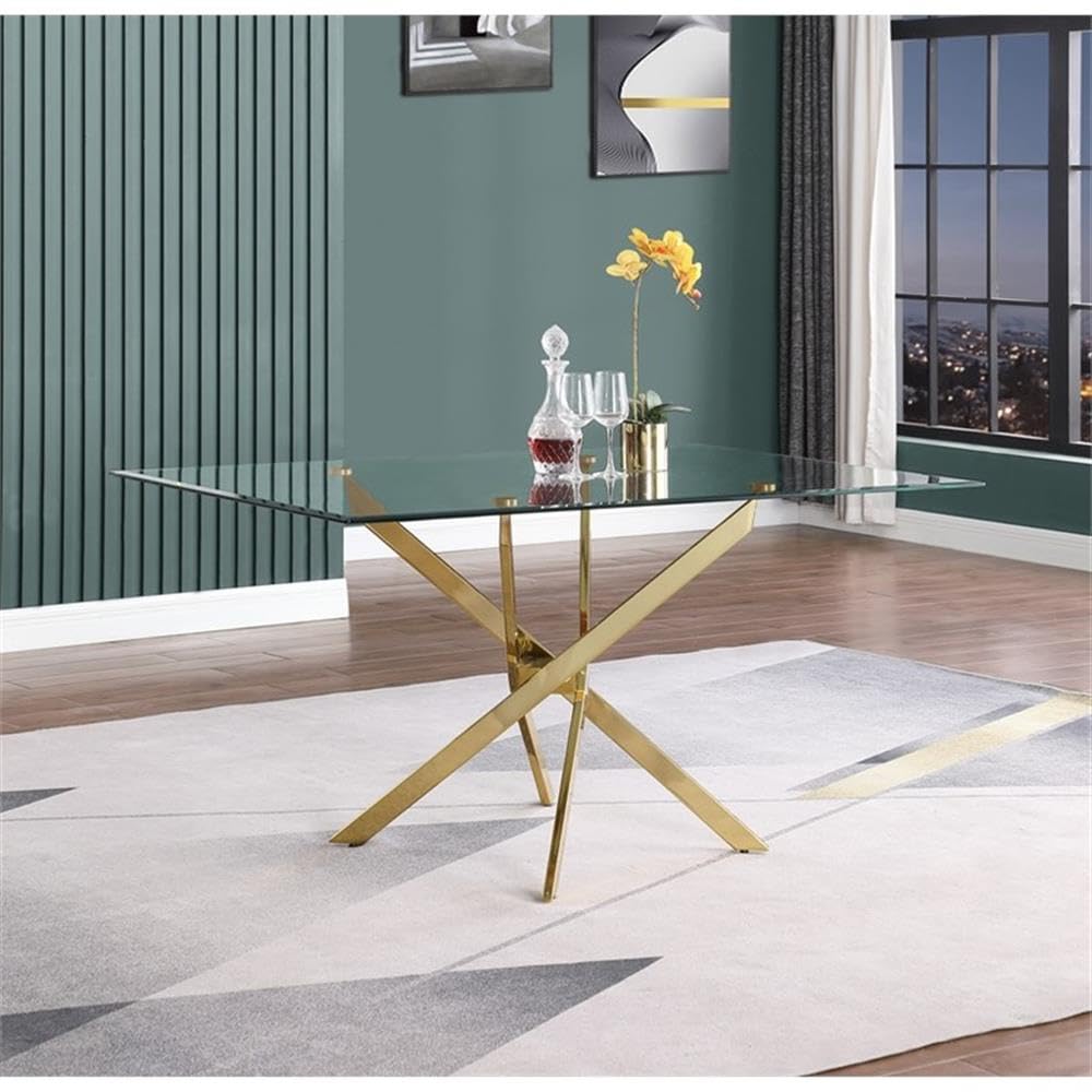 Best Quality Furniture Dining Set, Gold