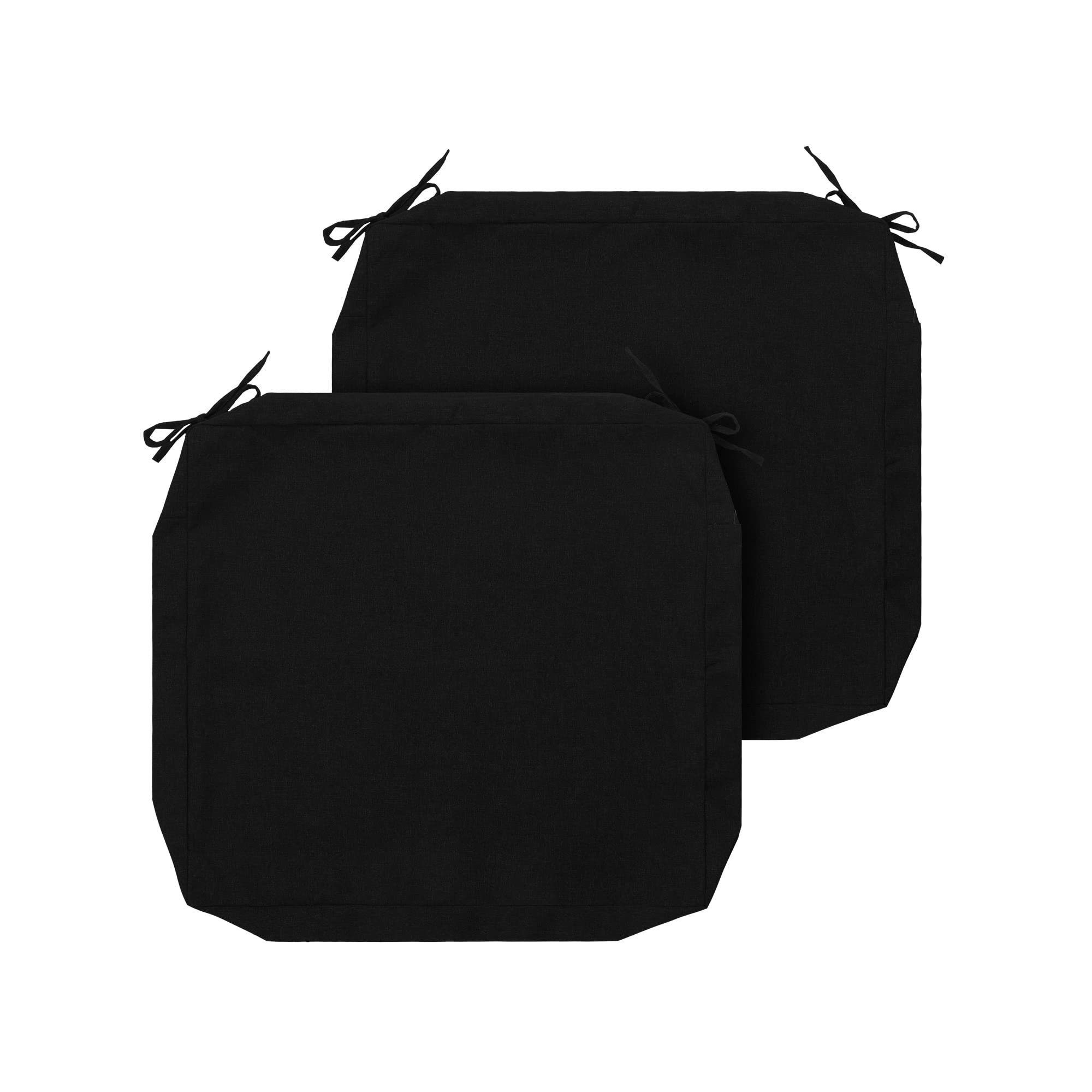 Waterproof Outdoor Cushion Covers 24 X 24 X 4 Inch,Set Of 2,Replacement Cushion Covers For Garden Patio Furniture Couch Chair Fa