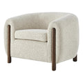 New Pacific Direct Cordelia Accent Chair, Palladian Beige