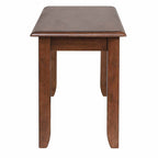 Sunset Trading Brook 42" Amish Brown | Solid Wood Dining Bench