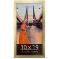 wallsthatspeak 10x19 Gold Picture Frame for Puzzles Posters Photos or Artwork