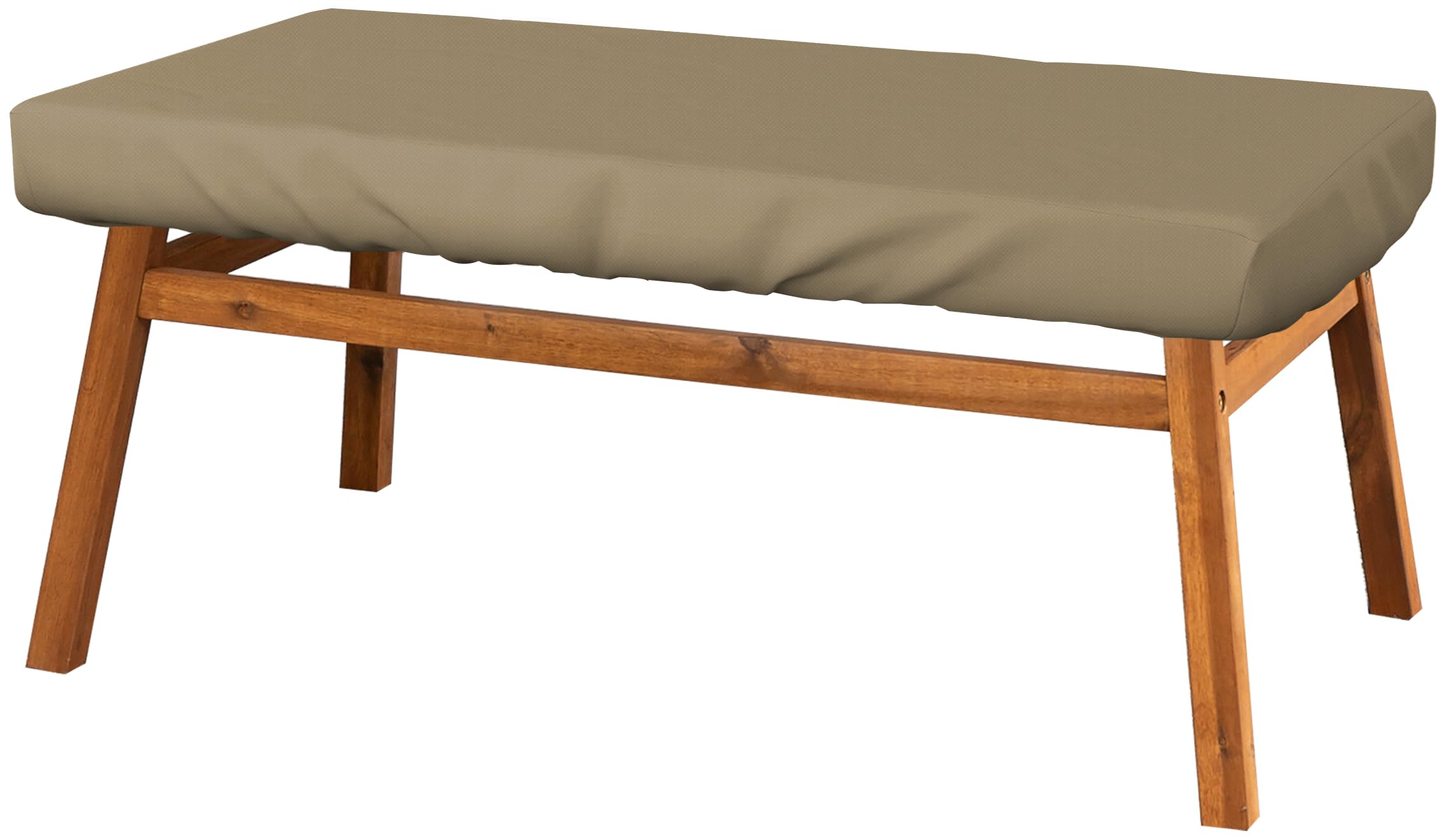 Covers & All Rectangle Table Top Cover, 12 Oz Waterproof Uv & Weather Resistant Patio Table Cover, Outdoor Table Cover For Patio Furniture (90' L X 40' W X 5' H, Beige)