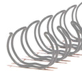 Trubind 10Mm (3/8 In.) Double Loop Binding Spines | 11 In. Length For Letter Size Or Smaller Projects | 3:1 Pitch | 60 Sheet Bin
