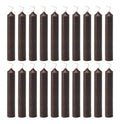 Biedermann & Sons 20 Count Chime Candles, Brown