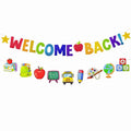 Welcome Back Banner Back To School Decorations Banner First Day Of School Decorations Welcome Banner For Classroom Back To Schoo