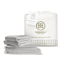 Threadmill Rayon Bamboo Full Sheets For Full Size Bed, 4 Piece Cooling Bed Sheets Full Set Light Grey - Silky Soft, Lightweight,