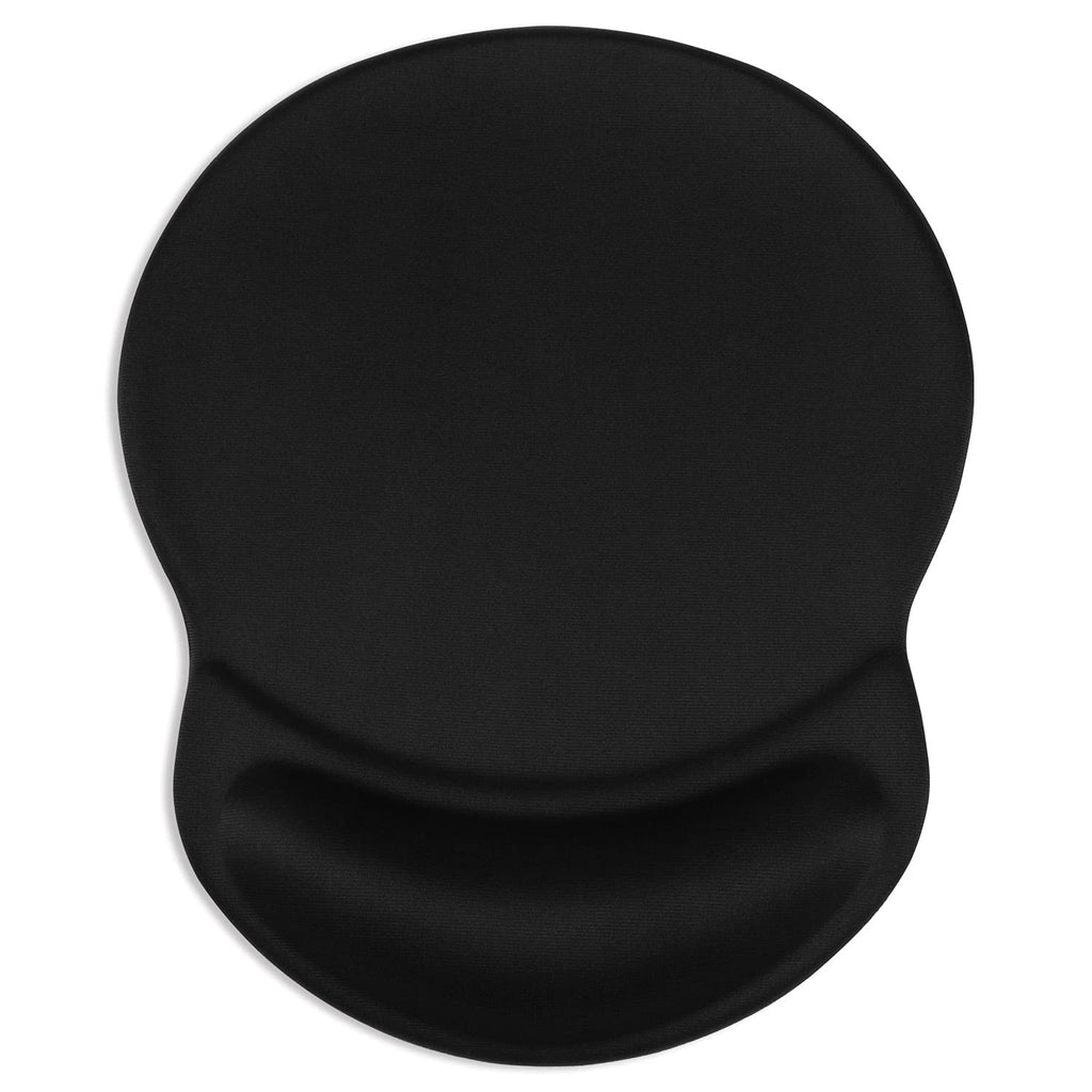 Itnrsiiet Mouse Pad, Ergonomic Mouse Pad With Gel Wrist Rest Support, Gaming Mouse Pad With Cloth, Non-Slip Pu Base For Computer