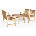 Teak Clasic 3-Seater Bench Set