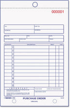 Rediform Purchase Order Book, 12 Lines, Three-Part Carbonless, 5.5 X 7.88, 50 Forms Total