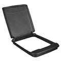 Rev-A-Shelf 35 Quart Garbage Can Lid for Base Kitchen and Bathroom Cabinet, Replacement Plastic Trash Bin Lid Only, Black, RV-35
