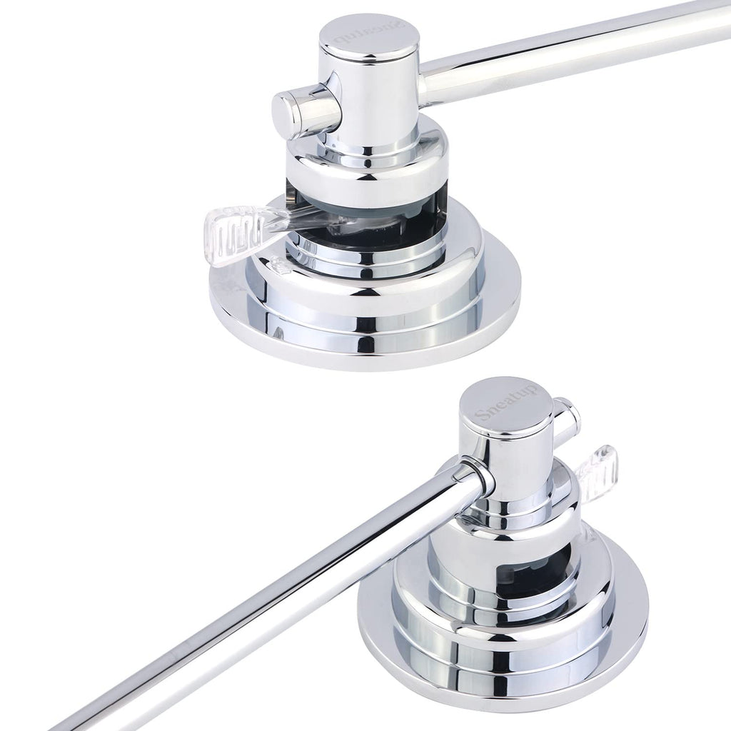 Sneatup Extendable Towel Bar TR070010 Stainless Steel Chrome Plating 17-29 inch