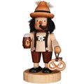 Christian Ulbricht Incense Burner Bavarian Brown 4 X 9 Inch Wood Christmas Figurine