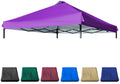 Jancanopy 12X12 Canopy Replacement Top With Air Vent Silver Coated For Straight Leg Canopy Frame, (Purple)