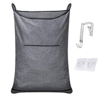 KINGSUSLAY Hanging Laundry Hamper - Extra Large Hanging Hamper with Large Opening- Space Saving Over the Door Laundry Hamper - H