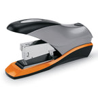 Swingline Stapler, 70 Sheet Capacity, Optima 70, Jam Free, Reduced Effort, Soft Grip, Metal, Silver, Black And Orange (87870)