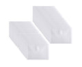 Yessart 5X7 Small Plastic Envelopes Hook Loop Closure Receipt Storage Holder 40 Pack