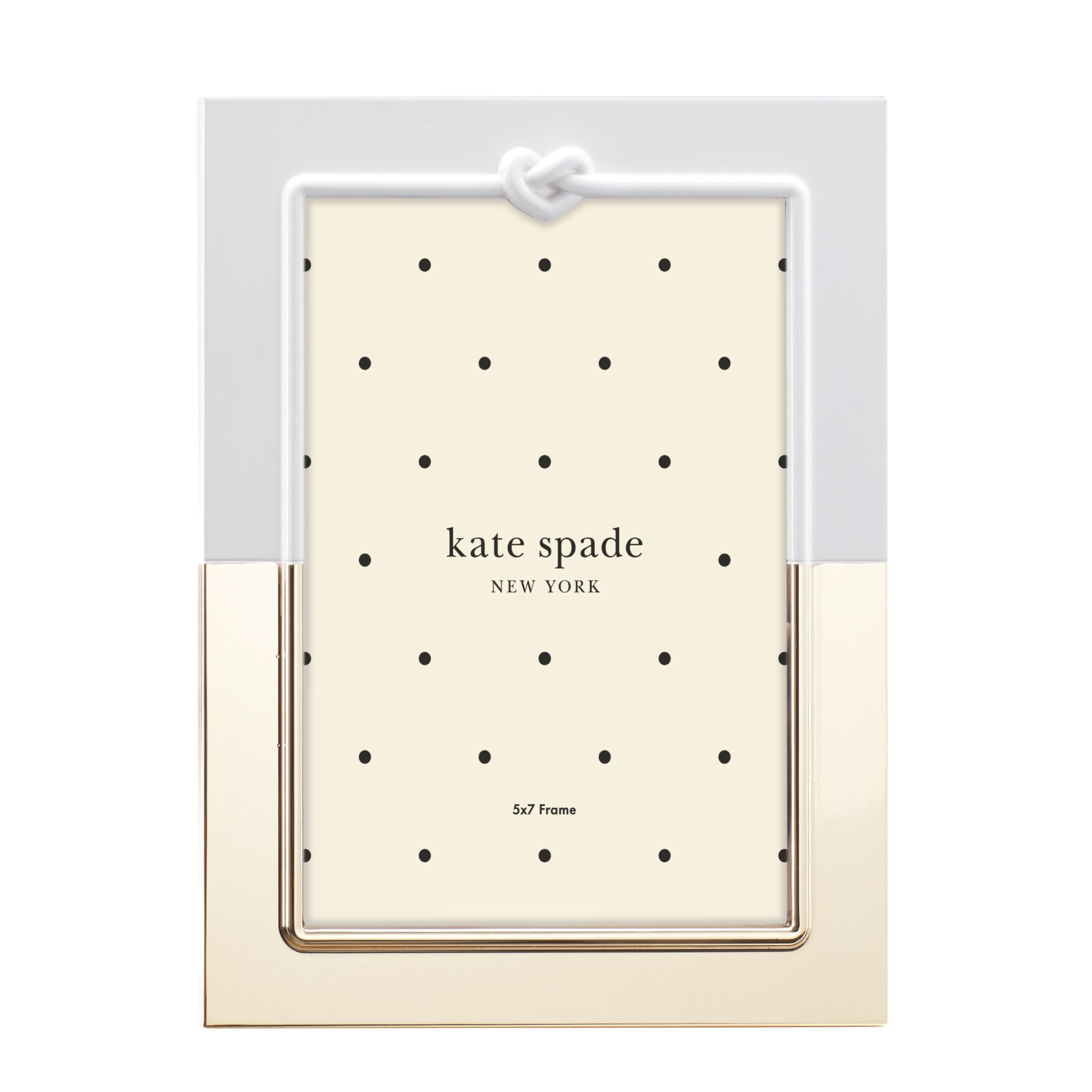 Kate Spade New York Love 5X7 Frame, 1.55 LB, Metallic