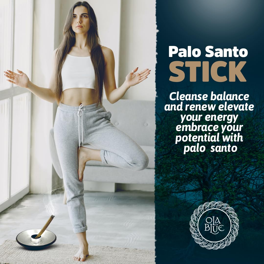 Palo Santo Smudging Sticks Premium (12 Pack) From Peru -100% Natural Incense, High Resin For Spiritual Cleansing-Substantially H
