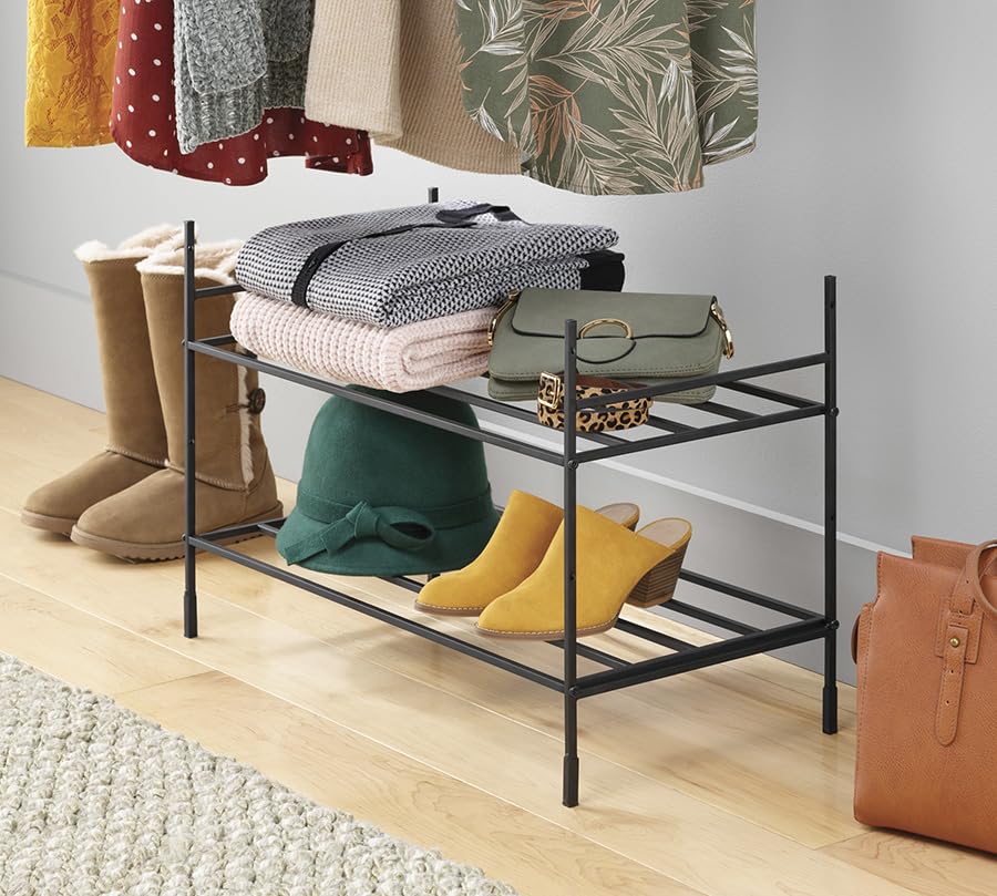 Whitmor Modular 2-Tier Stacker Shelf