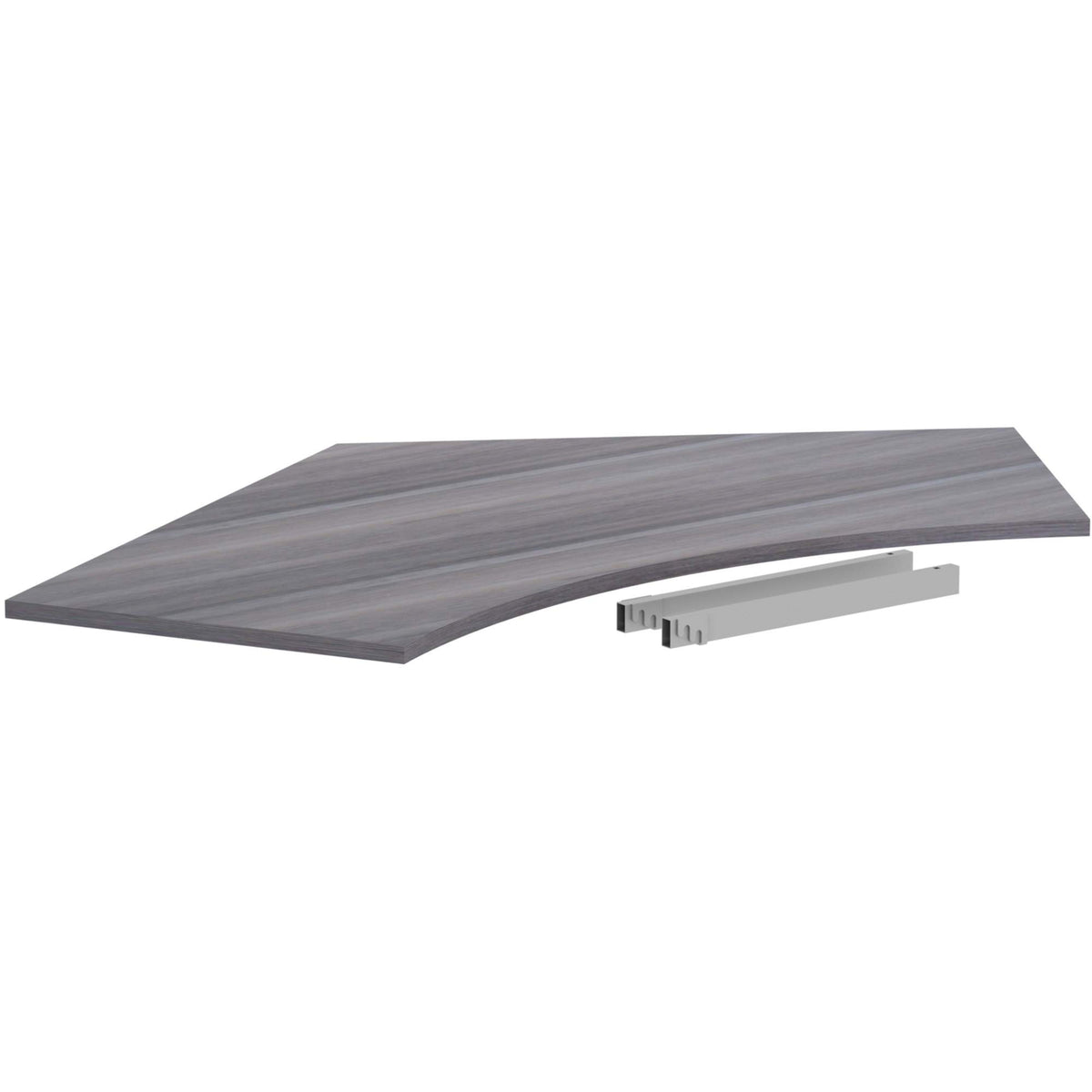 Lorell, LLR16249, Relevance Series 120 Curve Panel Top, 1 Each