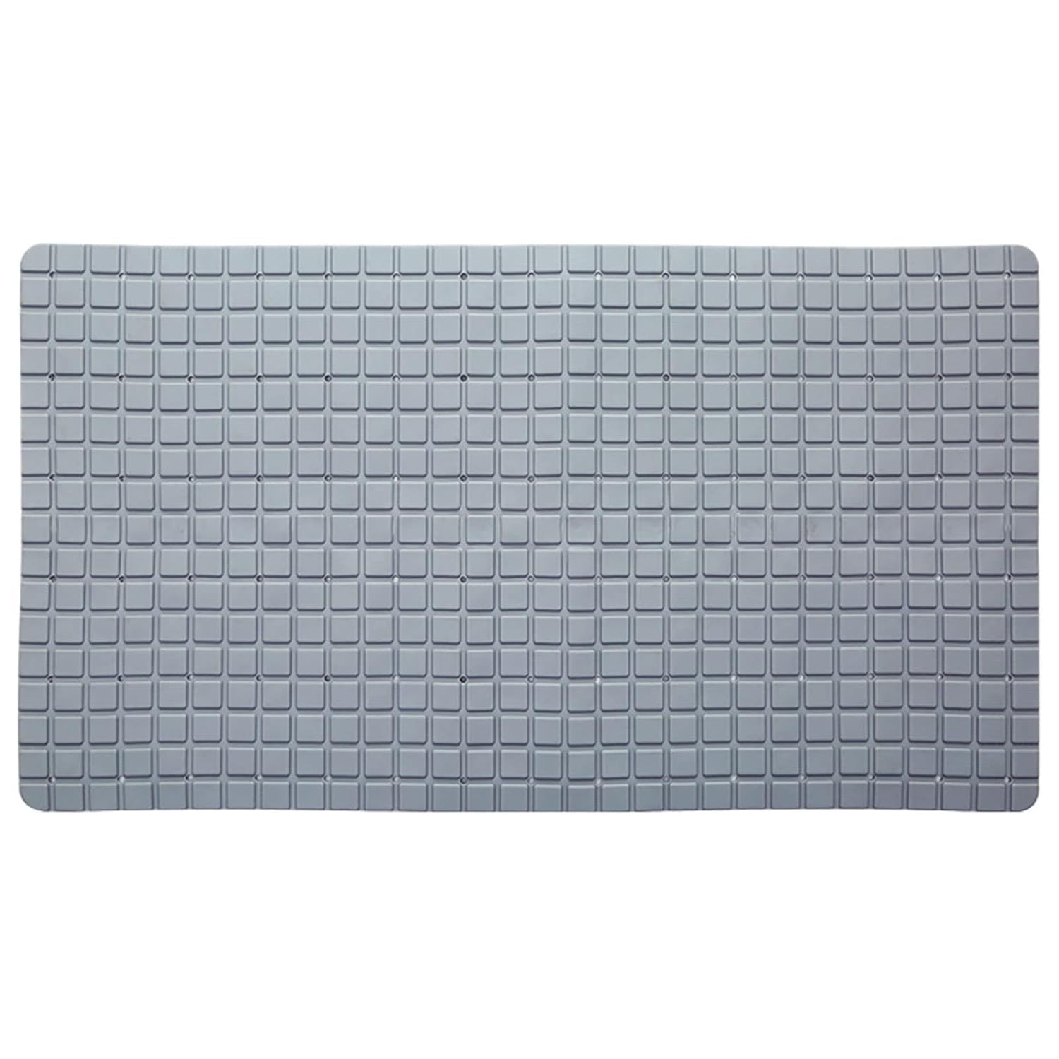 TORIOX Bath Tub Shower Mat, NonSlip and Latex Free,Bathtub Mat with Suction Cups, Machine Washable Bathroom Mats with Drain Hol