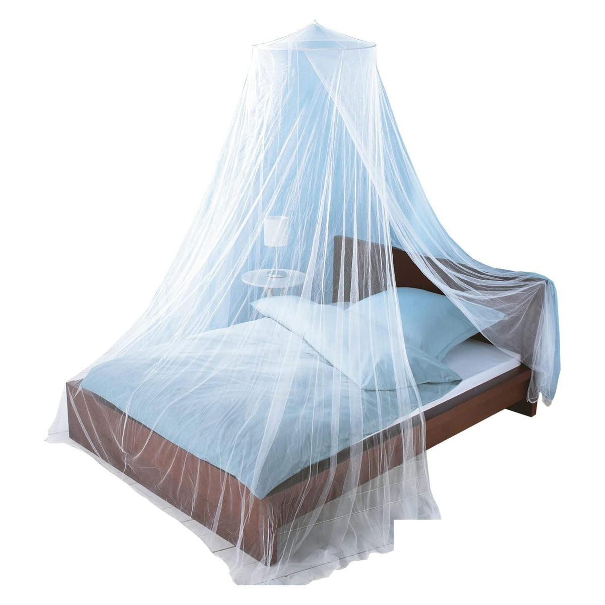 Mosquito Net Elegant Bed Canopy Set, Twin/Full, White