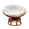 Thankyall Papasan Cushion Cover Only,Water Resistant Papasan Chair Cushion Cover For Outdoor Lndoor,Skin-Friendly Soft Machine W