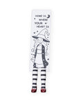 Witch Bookmark Ruby Slippers Book Mark Funny Book Desk Decor Bookmarks for Book Lovers Fathers Day Gifts Gift Ideas (Home-is-Whe