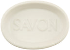 Abbott Collection 27-Savon Soap Dish, 5 Inches L, White
