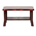 Cello Oasis Coffee Table/Tea Table/Teapoy For Living Room, Home, Drawing Room, Outdoor| 3 Year Warranty | Rosewood Colour