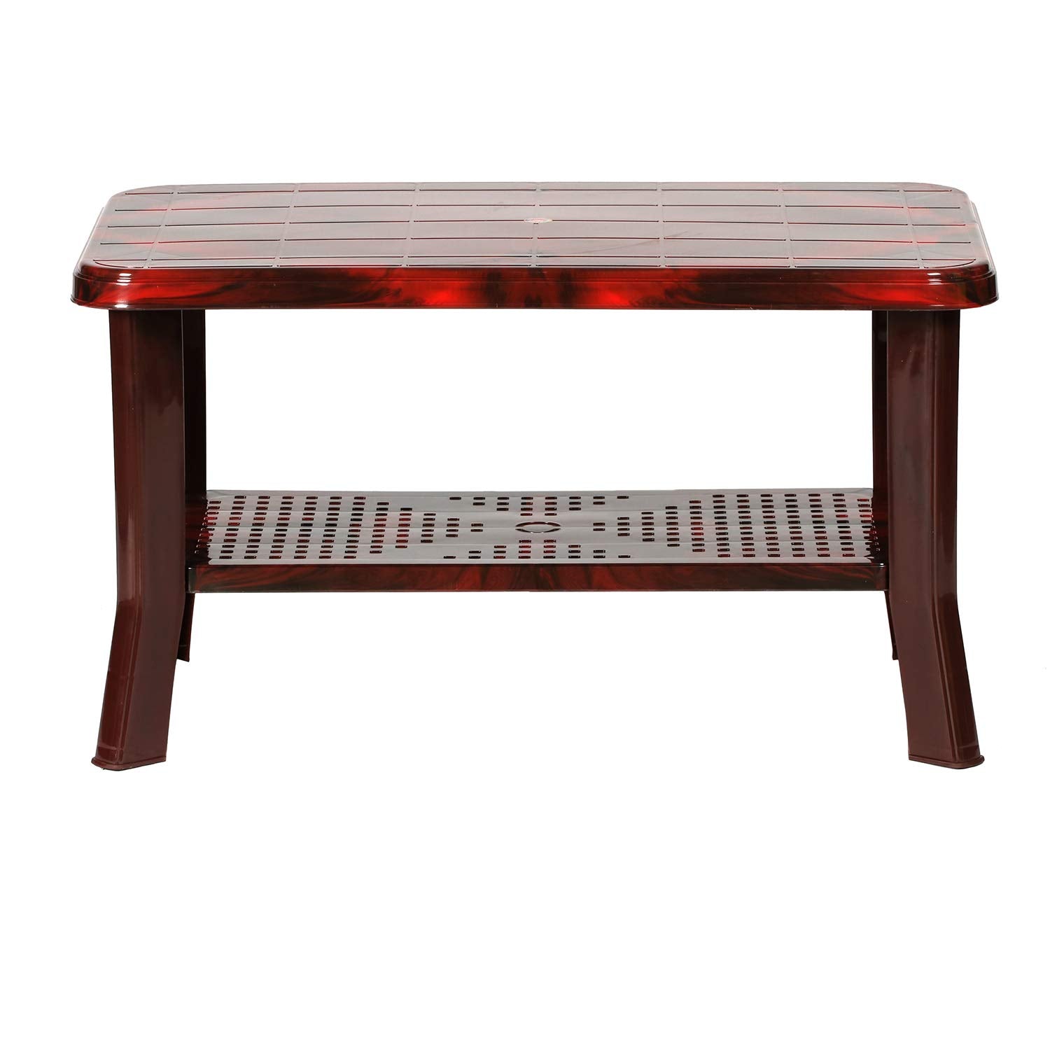 Cello Oasis Coffee Table/Tea Table/Teapoy For Living Room, Home, Drawing Room, Outdoor| 3 Year Warranty | Rosewood Colour