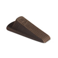 Master Caster 00971 Big Foot Doorstop, No Slip Rubber Wedge, 2 1/4W X 4 3/4D X 1 1/4H, Brown, 2/Pack