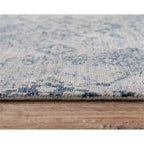 Intrepid 5' X 8' Distressed Classical Beige/Gray/Blue Hybrid Area Rug
