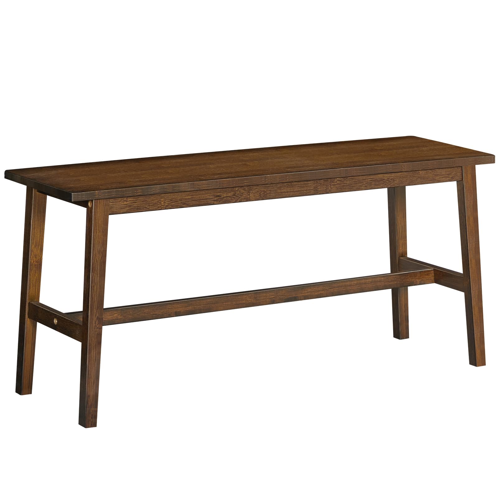 HOOBRO 39.3 Bamboo Dining Bench, Farmhouse Kitchen Table Bench, Kitchen & Living Room Furniture, Easy to Assemble, Sturdy and 