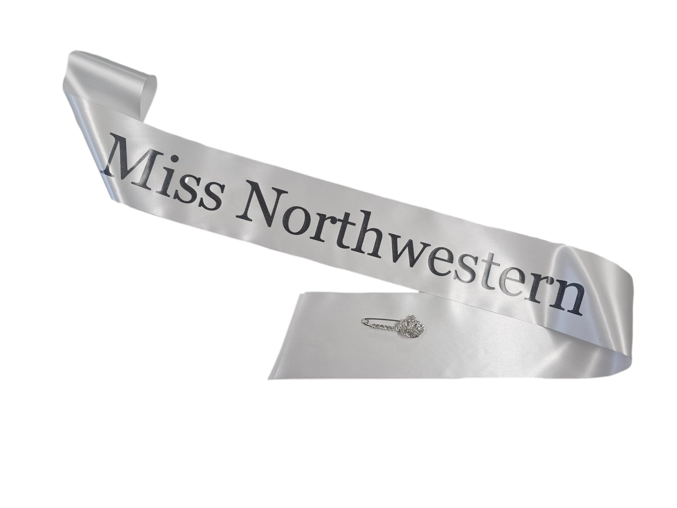 Personalized Sash Special Events or Occasions Halloween Custom Made Party Rhinestone Pin Pageant Birthday Wedding Homecoming HOC
