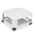 Master 24050 Mobile Printer Stand, Two-Shelf, 17-4/5W X 17-4/5D X 8-1/2H, Platinum