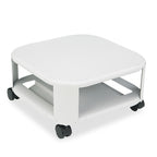 Master 24050 Mobile Printer Stand, Two-Shelf, 17-4/5W X 17-4/5D X 8-1/2H, Platinum