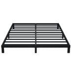 Upcanso 7 Inch Full Bed Frame No Box Spring Need, Low Profile Metal Platform Full Size Bed Frame, Heavy Duty Support Bedframes Full, Easy Assembly