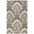 Alora Decor Napoli 12' X 15' Medallion Mocha/Ivory Hand-Tufted Area Rug