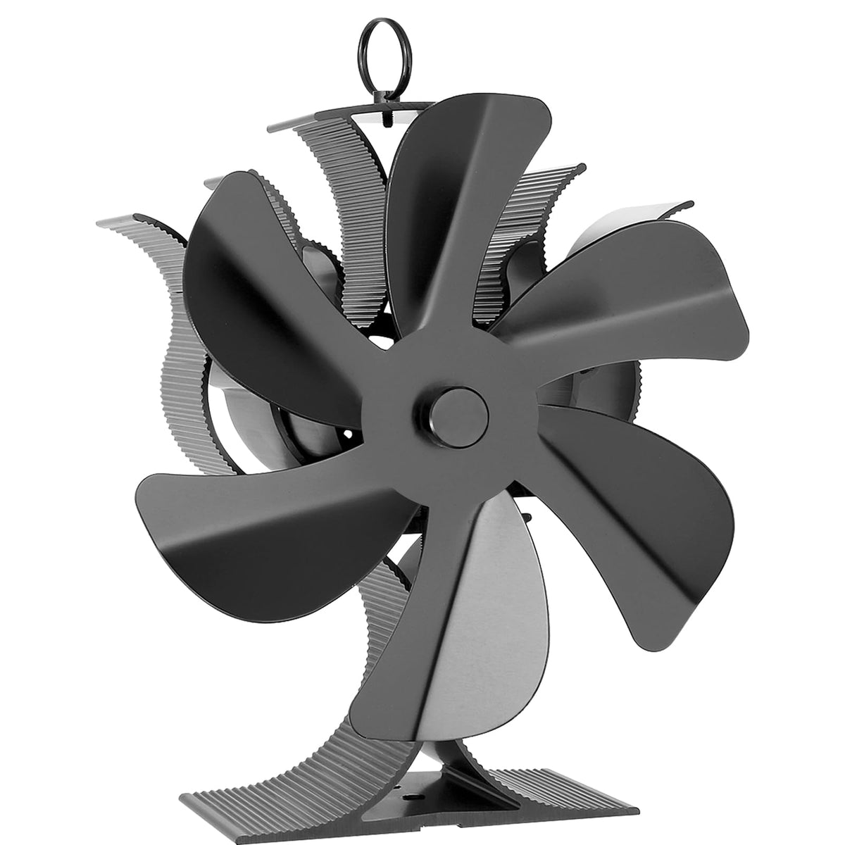 Miaton Wood Stove Fan Heat Powered | Non Electric Heat Activated Fan For Wood Burning Stove/Log Burner | Thermoelectric Fireplac