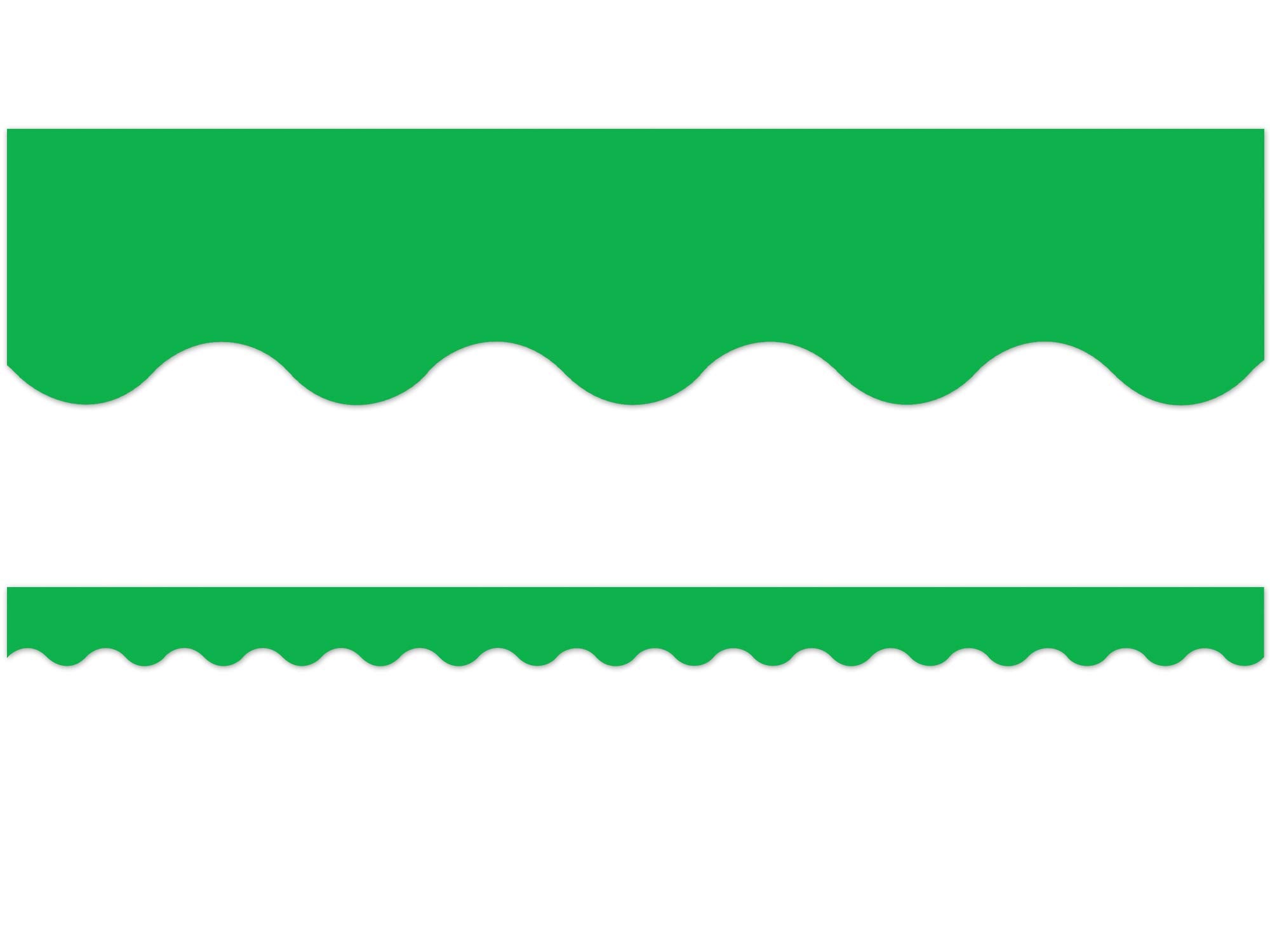 Teacher Created Resources Green Border Trim, Green (4607)