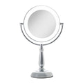 Zadro 11' Makeup Mirror with Lights and Magnification Dimmable Touch LED Lighted Makeup Mirror with Magnification 5X/1