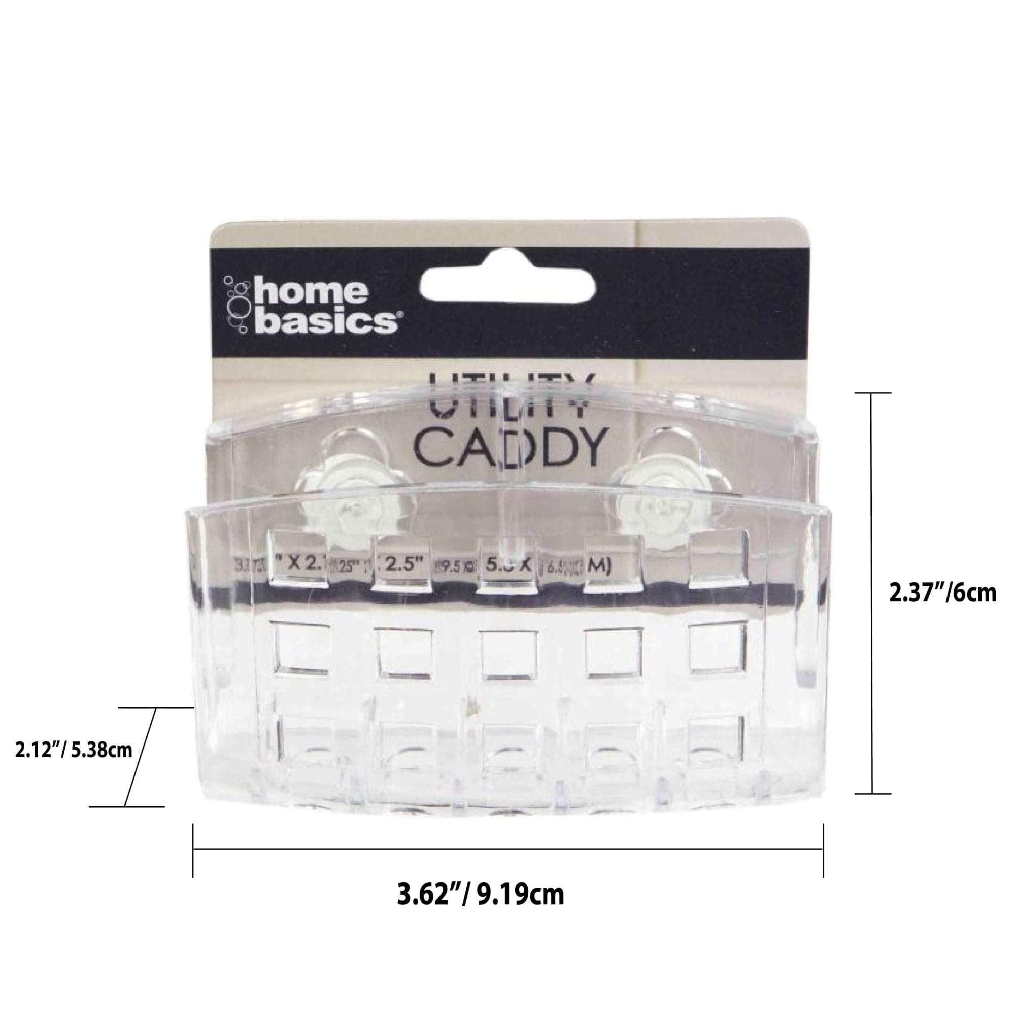 Joey'Z Small Shower Caddy/Shower Basket/Bath Caddy Soap Holder With Suction Cups