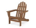 Polywood Ad4030Te Classic Outdoor Adirondack Chair, Teak