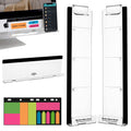 Monitor Memo Boards For Computer, Set Of 3 (Left & Right & Bottom) Multifunction Acrylic Screen Message Reminder Pad Side Panels