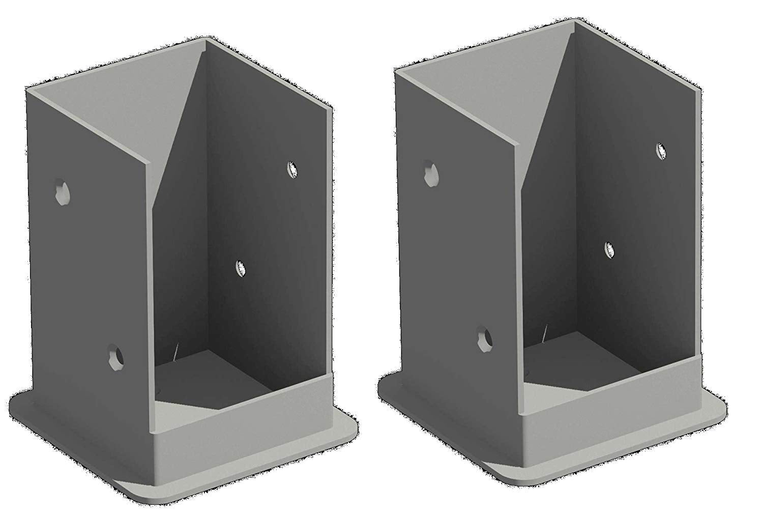 New England Arbors Bolt Down Bracket Kit For Pergolas - Va80205