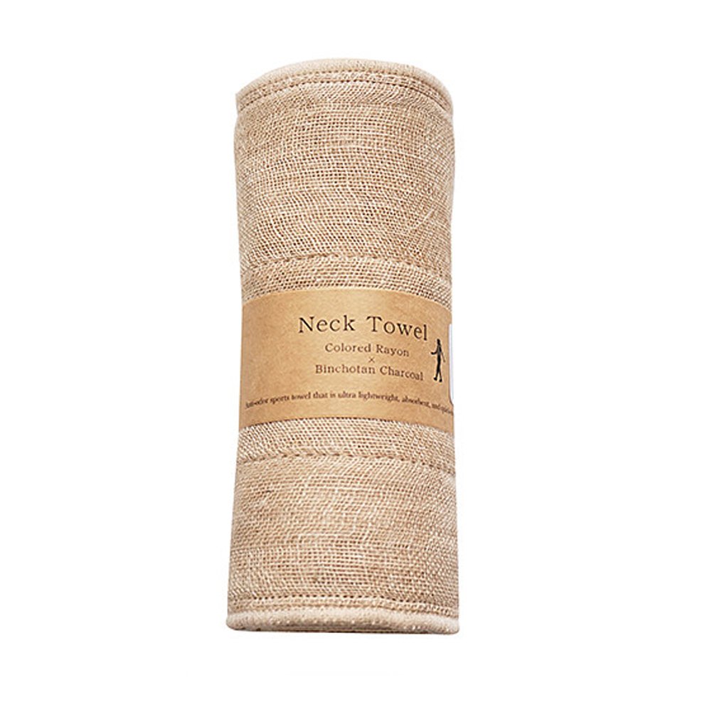 Nawrap Naturally Anti-Odor Persimmon Neck/Gym Towel - Durable, Absorbent and Quick-Dry - 6 x 43 in