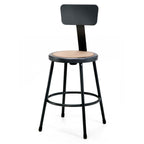 Masonite Hardboard Stool, 18"H Round Seat - Lot Of 5