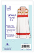 June Tailor JT-1449 Hanging Towel Kit, None , White 7.00 x 6.00
