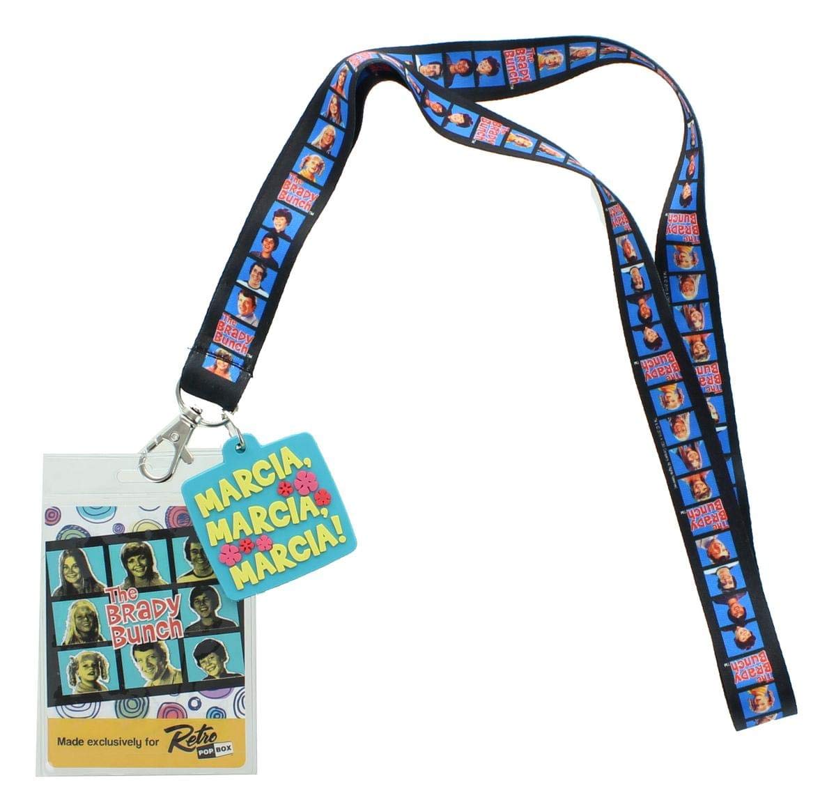 The Brady Bunch Lanyard With 'Marcia' Charm
